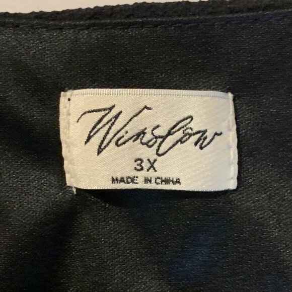 Winslow Collection Women's Sleeveless Front Tie Wide Leg Jumpsuit Size 3X NWOT - Picture 9 of 15